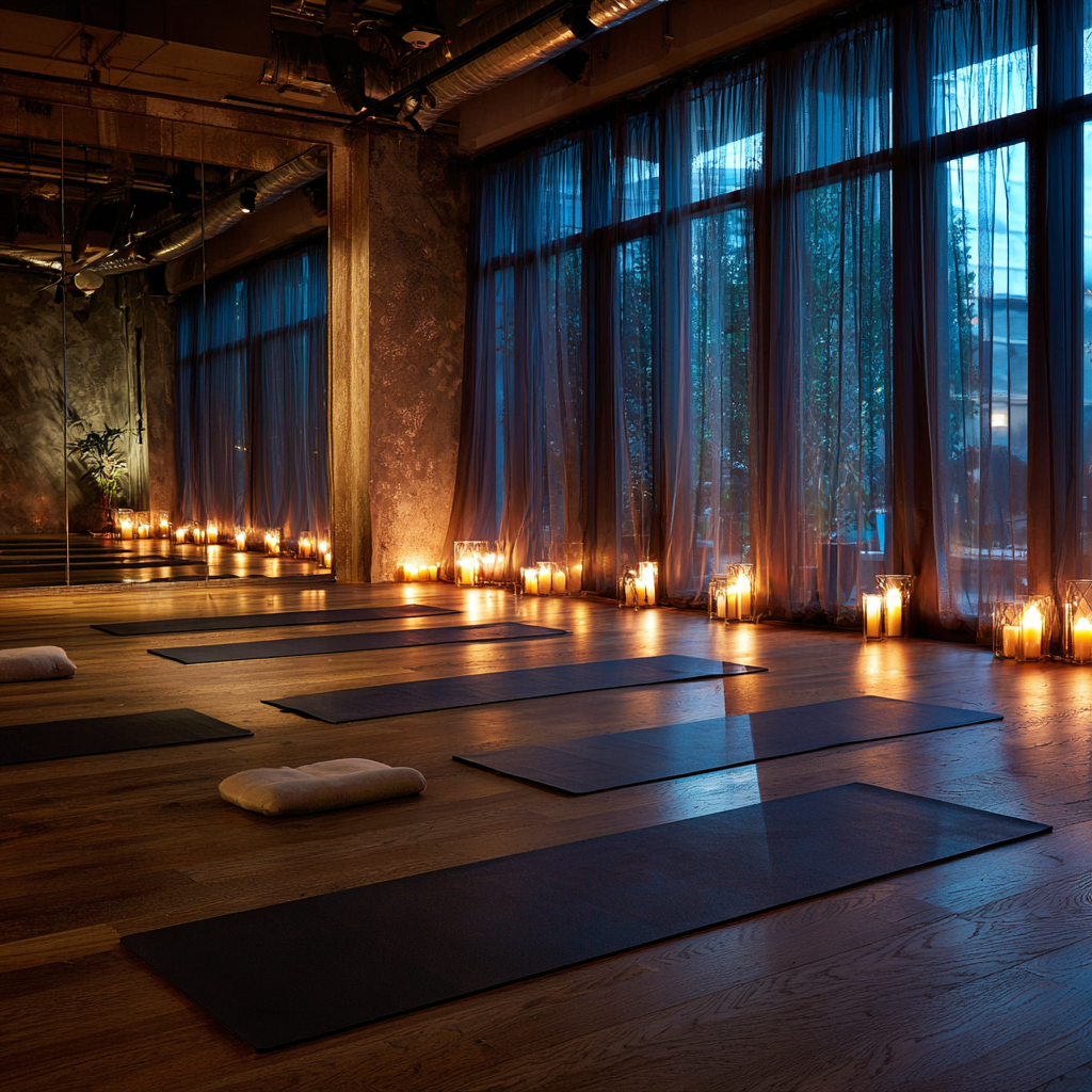 Сучасна зала для йоги